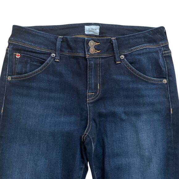 Hudson Beth Midrise Baby Boot Jeans Dark Rinse Size 31 - Picture 3 of 12
